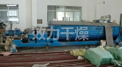中藥渣污泥槳葉干燥機